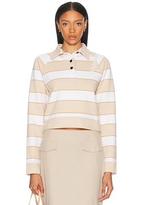 Marni Long Sleeve Top in Ivory - Beige. Size 44 (also in ).