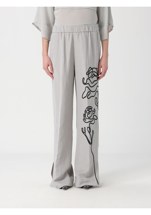 Pants LIVIANA CONTI Woman color Grey