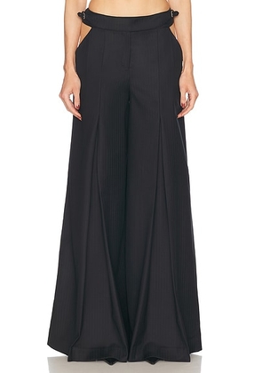 Mimchik Cut Out Trouser in Black - Black. Size 2 (also in ).