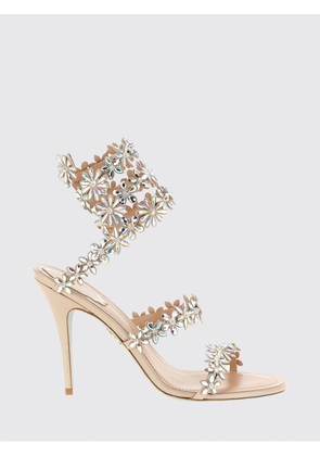 Heeled Sandal RENE CAOVILLA Woman color Pink