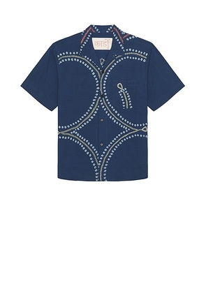 Kardo Ronen Shirt in Bre01 - Blue. Size M (also in S).