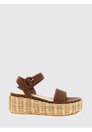 Heeled Sandal GIANVITO ROSSI Woman color Brown