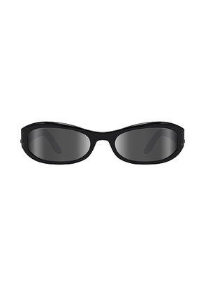 NRGY Vela Sunglasses in Black - Black. Size all.