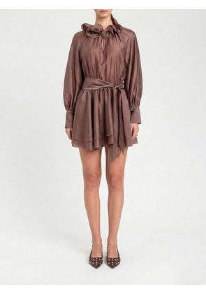 Dress TWINSET ACTITUDE Woman color Brown