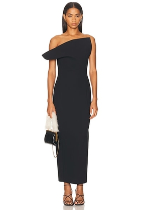 KHAITE Cato Dress in Black - Black. Size 2 (also in 6).