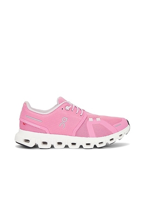 On Cloud 6 Sneaker in Raspberry & White - Pink. Size 6.5 (also in ).