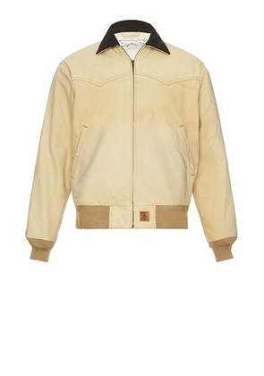 ONE OF THESE DAYS Ranch Jacket in Worn Tan - Tan. Size M (also in ).