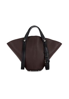 Maison Margiela Small Dress Age Bag in Walnut & Black - Chocolate. Size all.