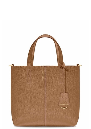 MAISON de SABRÉ Soft Small Tote in Sandstone Brown & Manhattan Orange - Brown. Size all.