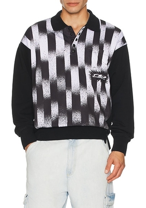 Le Père Le Pѐre Warmup Jumper in Black - Black. Size L (also in M, XL/1X).