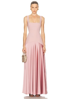 L'Academie by Marianna Sidney Gown in Mauve - Mauve. Size XXS (also in ).