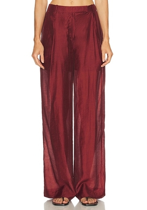 L'Academie by Marianna Liya Pant in Red - Red. Size L (also in M, S, XS, XXS).