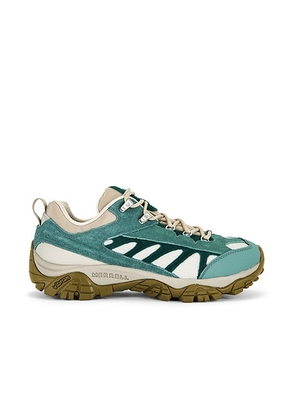 Merrell 1TRL Moab 2 Mesa Luxe Se Sneaker in Basalt & Nori - Green. Size 10.5 (also in 11.5, 12, 8.5, 9, 9.5).