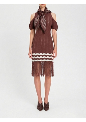 Dress TWINSET ACTITUDE Woman color Brown