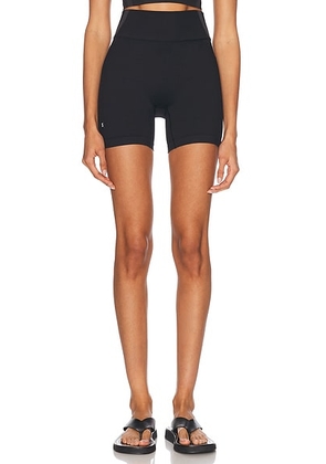 On Studio Knit Shorts in Black & Eclipse - Black. Size XS (also in ).