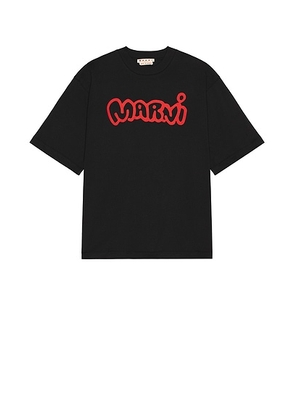 Marni T-Shirt in Black - Black. Size 46 (also in 48, 50, 52).