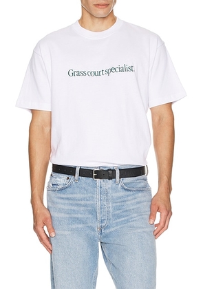 Oyster Specialist T-Shirt in Grass - Green. Size L (also in M, S).