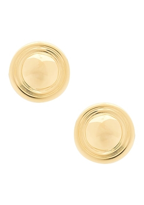 Lie Studio The Eloise Earrings in Gold - Metallic Gold. Size all.