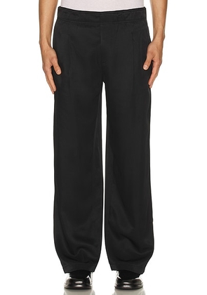 Our Legacy Leisure Trouser in Fresh Blacktarmac - Black. Size 48 (also in 50).