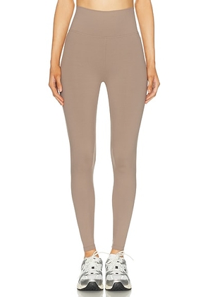 NORBA Essential Legging in Mocca - Tan. Size L (also in S, XS).
