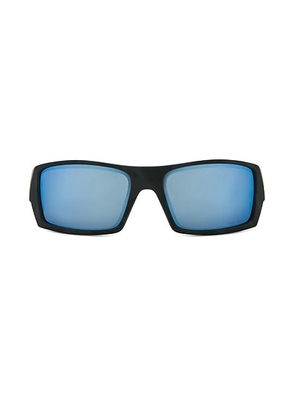 Oakley Gascan Sunglasses in Black Matte Camo & Prizm Deep Water Blue - Black. Size all.