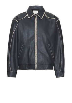 Mimchik Tall Boy Jacket in Steel - Slate. Size M (also in S, XS).