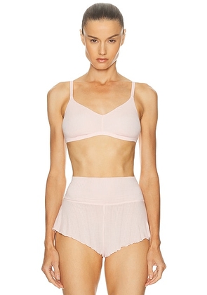 Negative Underwear Whipped Non Wire Bra in Shell - Blush. Size 0 (also in ).