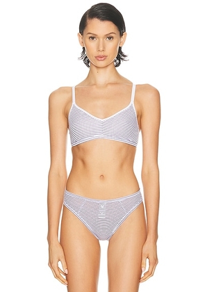 Negative Underwear Whipped Non Wire Bra in Maritime - White. Size 0 (also in 1, 3, 4, 5).