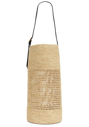 KHAITE Billie Bucket Bag in Natural - Tan. Size all.