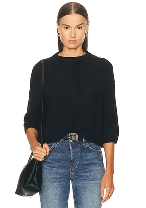 KHAITE Sabina Sweater in Black - Black. Size L (also in M).