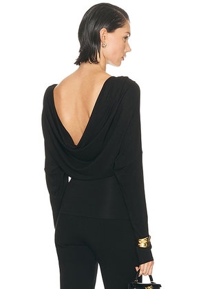 L'Academie by Marianna Kiri Top in Black - Black. Size S (also in ).
