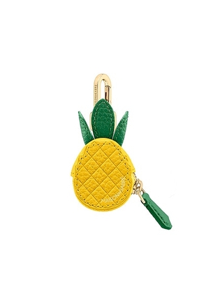 MAISON de SABRÉ Sabrémoji Fruit Charm in Pineapple - Yellow. Size all.