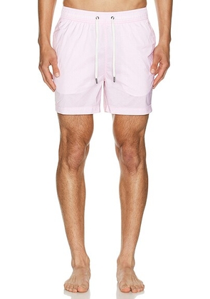 Onia Charles 5 Swim Trunks in Powder Pink - Pink. Size S (also in XL/1X).