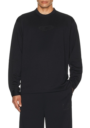 MM6 Maison Margiela x Salomon Long Sleeved Top in Washed Black - Black. Size L (also in M, S).