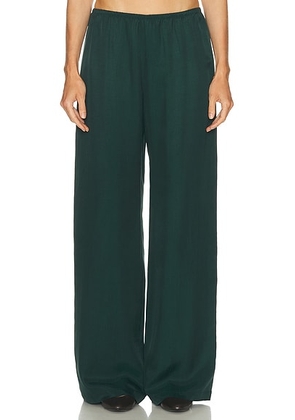 LESET Kim Pocket Pant in Spruce - Dark Green. Size L (also in S).