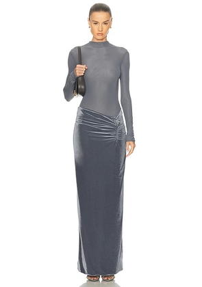 Maygel Coronel Borelli Dress in Stone - Grey. Size all.