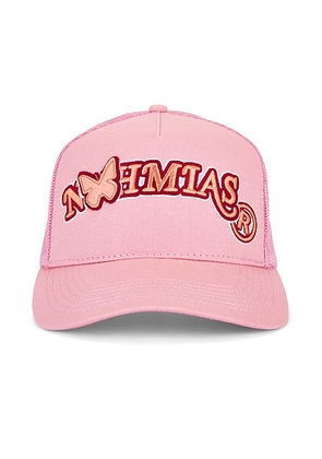 Nahmias Butterfly Arch Trucker Hat in Pink - Pink. Size all.