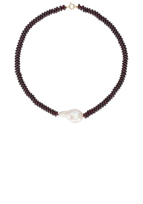 Loren Stewart Scarlet Baroque Necklace in 14k Yellow Gold - Metallic Gold. Size all.