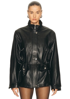 Karen Arcanjo Lua Jacket in Black - Black. Size 38/40 (also in ).