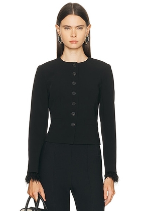 L'Academie By Marianna Eirah Jacket in Black - Black. Size L (also in M, S, XL, XS, XXS).