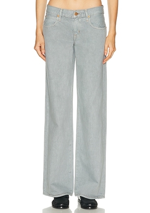 SLVRLAKE Lexi Straight Leg in Shadow Grey - Grey. Size 25 (also in 26, 27, 28, 29, 30).