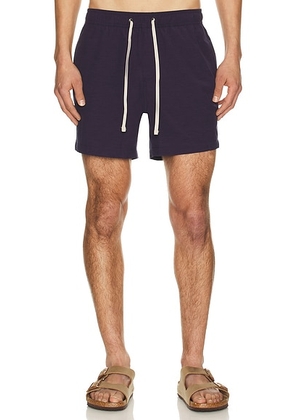 Onia Land To Water Short 6 in Deep Navy - Navy. Size L (also in M, S, XL/1X).
