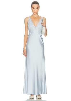 LoveShackFancy Iridia Dress in Airy Blue - Baby Blue. Size 0 (also in 10, 2, 4, 6, 8).