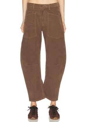 NILI LOTAN Shon Pant in Brunette - Brown. Size 0 (also in 2, 4, 6, 8).