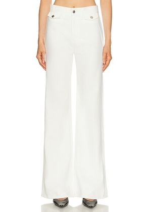 NILI LOTAN Edira Straight Leg in Cream - Cream. Size 24 (also in 23, 25, 26, 27, 28, 29, 30).