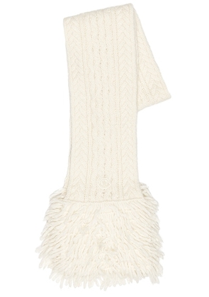 Moncler Scarf in Natural - Natural. Size all.
