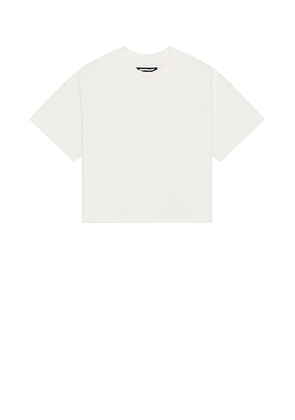 Kody Phillips Basic Tee in White - White. Size L (also in M, S, XL/1X).