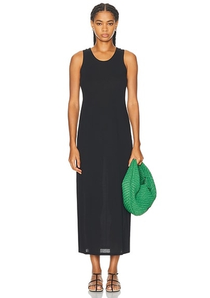 KHAITE Arya Dress in Black - Black. Size S (also in XS).