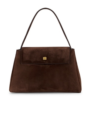 KHAITE Audrey Top Handle Bag in Dark Brown - Brown. Size all.