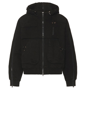 Kody Phillips Pilot Hoodie in Black - Black. Size L (also in M, S, XL/1X).